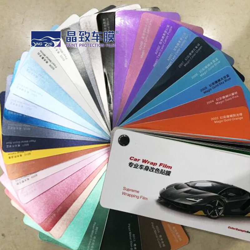 Impression numérique promotionnelle Auto Wrap Livre d'échantillon Livret de couleur Livret de montre