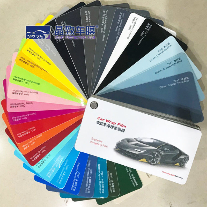 Impression numérique promotionnelle Auto Wrap Livre d'échantillon Livret de couleur Livret de montre