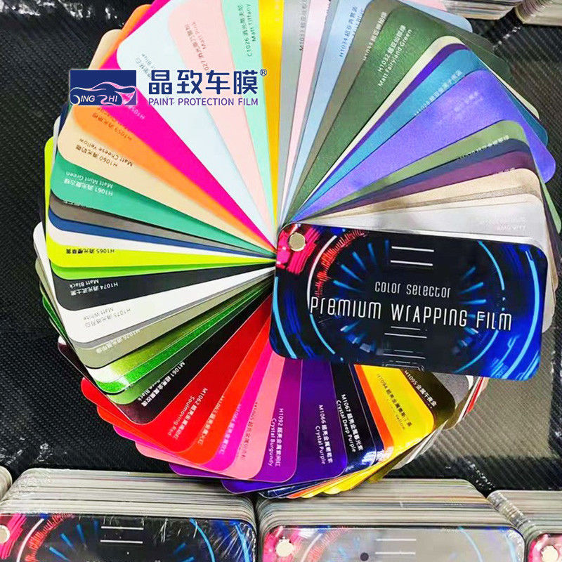 Impression numérique promotionnelle Auto Wrap Livre d'échantillon Livret de couleur Livret de montre