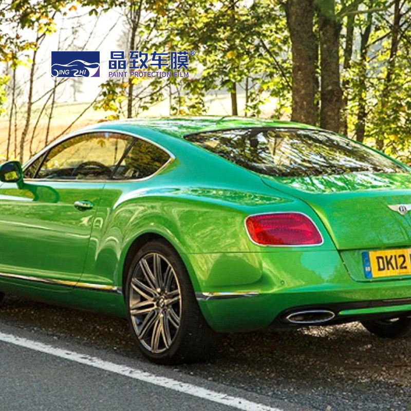 Enveloppe verte de minuit de vinyle de voiture de 1.52X18M Super Glossy Metallic pour la matte de vert d'enveloppe de vinyle de voiture de corps entier de voiture