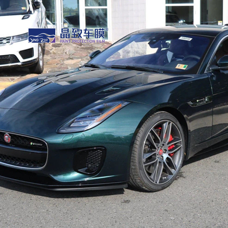 1.52X18M Super Glossy Metallic Midnight Green Car Vinyl Wrap For Car Whole Body