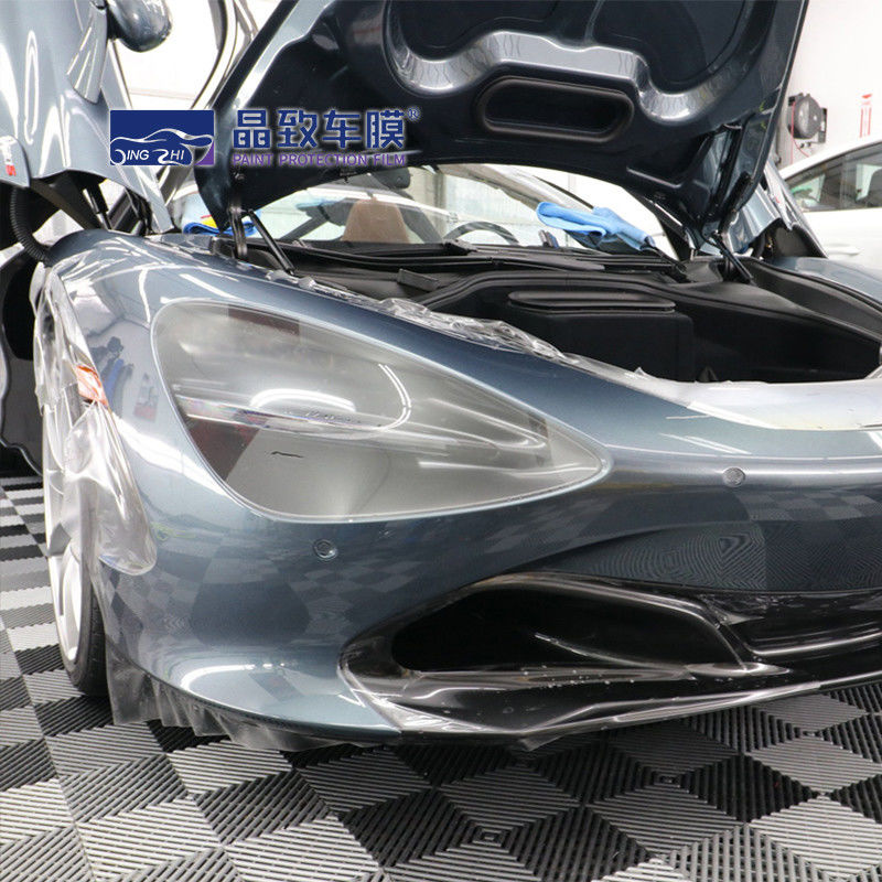 Rouleau de film ppf auto-cicatrisant de qualité supérieure 1.52x15m film automobile transparent TPH TPU fil de protection de peinture de voiture hydrophobe