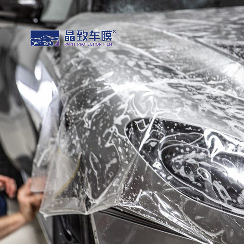 1.52*15m PPF- film de protection de peinture transparent en TPU revêtement auto-cicatrisant autocollant de carrosserie de voiture de protection à haute élasticité