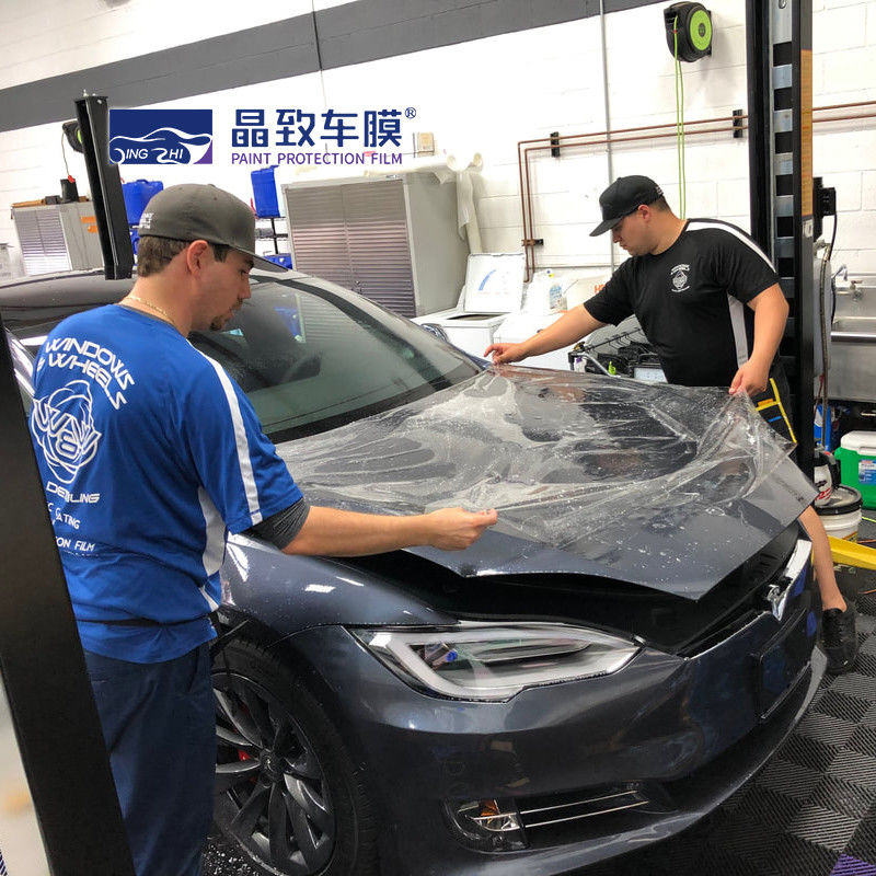 Prix ​​de gros 5 couches brillant Ppf clair peinture Film de Protection pour l'emballage de carrosserie film de protection transparent
