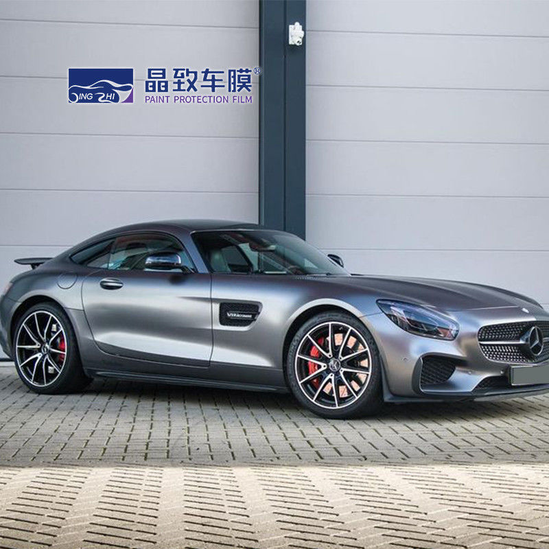 Biens UV de preuve de Grey Wrap de film de Matte Metallic Colored Paint Protection