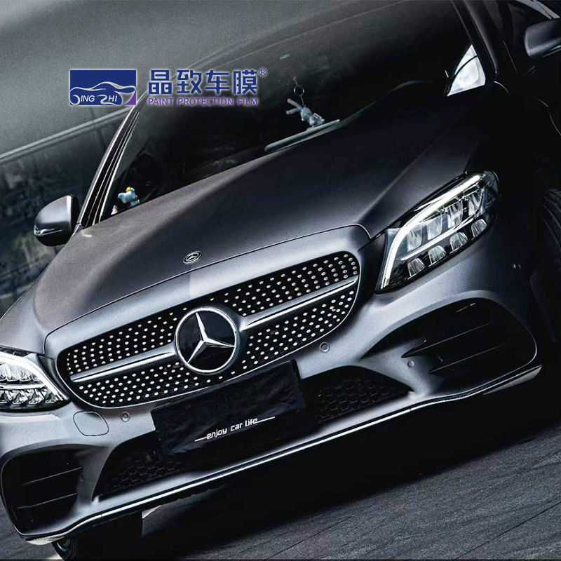 Biens UV de preuve de Grey Wrap de film de Matte Metallic Colored Paint Protection