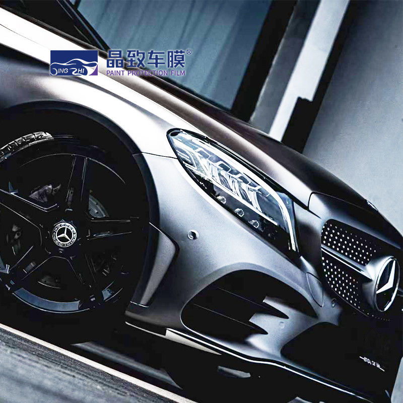 Biens UV de preuve de Grey Wrap de film de Matte Metallic Colored Paint Protection