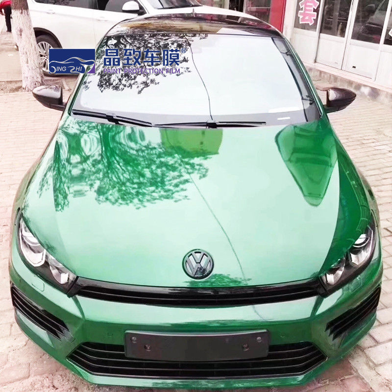 Film coloré flexible de protection de peinture de PVC, anti enveloppe métallique de voiture d'éraflure