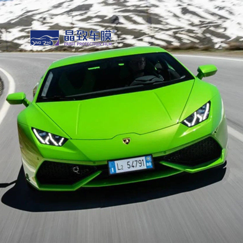 Enveloppe de voiture en cristal de film de protection de peinture de couleur vert nacré imperméable